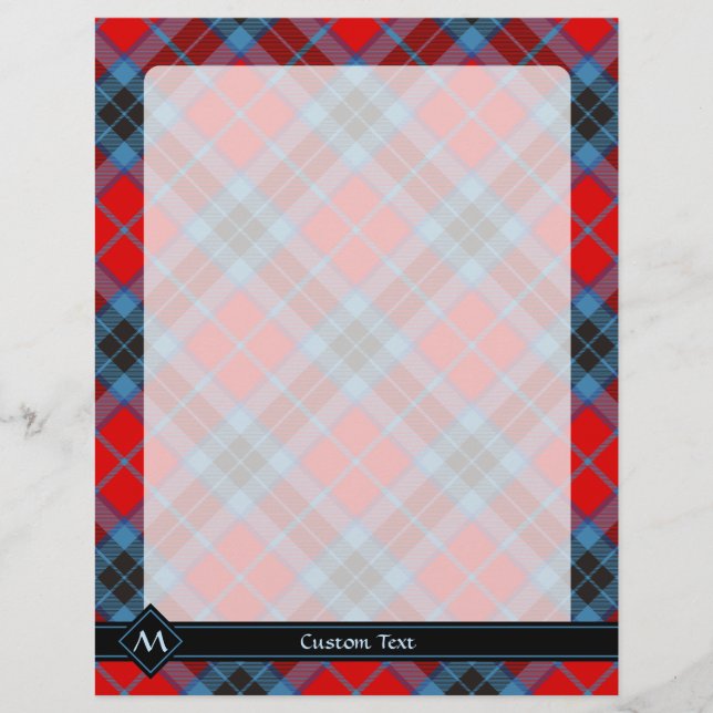 Flyer Clan MacTavish Tartan (Frente)