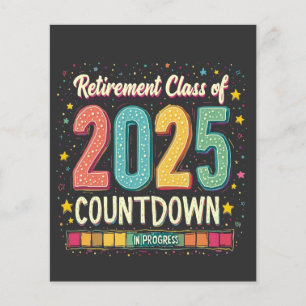 Flyer Classe de aposentadoria de 2025 na graduação do pr