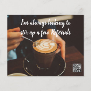 Flyer cliente latente que encaminha vendas de marketing