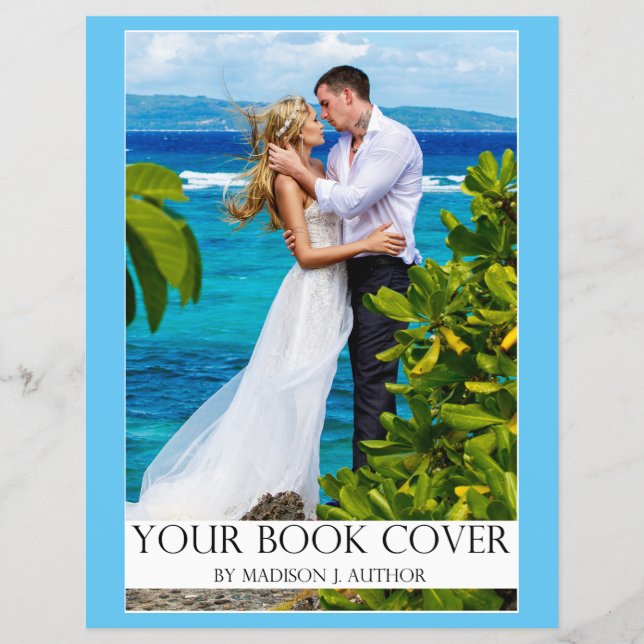 Flyer Cobrir do Livro Romance Writer | Autora Foto de vo (Frente)