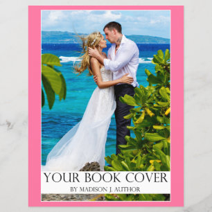 Flyer Cobrir do Livro Romance Writer  Foto do autor rosa