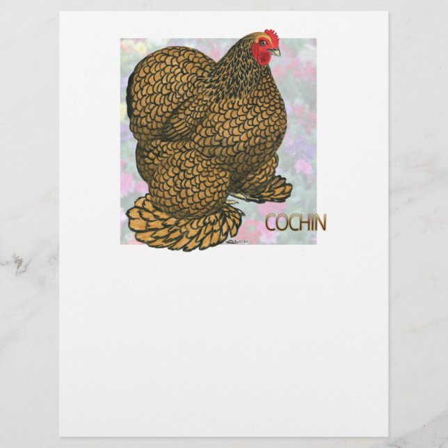 Flyer Cochin: Hen Dourado (Frente)