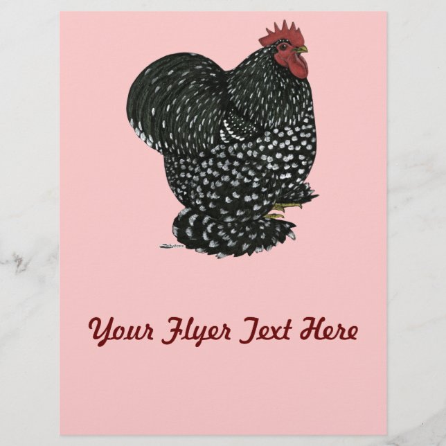 Flyer Cochin: Mottle Negro (Frente)