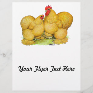 Flyer Cochins Buff Pair