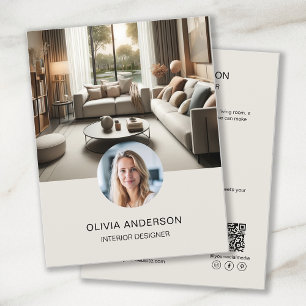 Flyer Código QR de Foto Personalizada Mídia Social Profi
