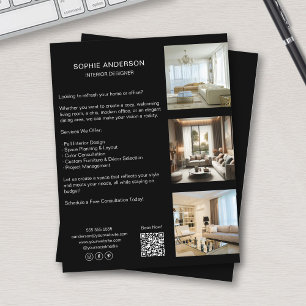 Flyer Código QR de Fotos Personalizadas Mídia Social Pro