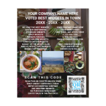 Código QR de Negócios Personalizado para Anúncios 