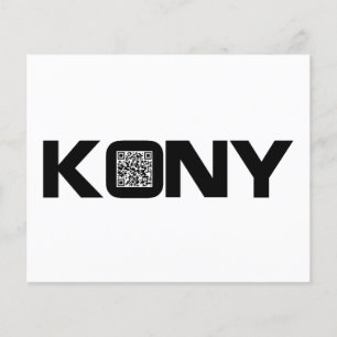 Flyer Código video Joseph Kony de Kony 2012 QR