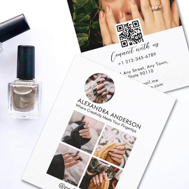 Flyer Colagem de Fotografias do Perfil de Mídia Social d (Instagram Social Media Profile Photo Collage Flyer)