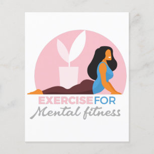 Flyer Colorful Exercise for Mental Fitness