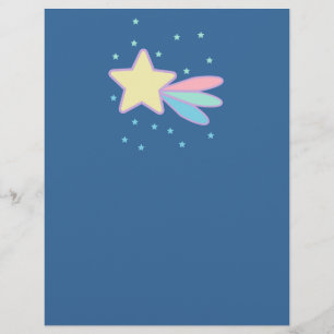 Flyer Cometa Estrela Cadente Fofa