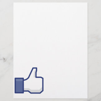 Flyer Como Mão - Polegar para Cima no FB