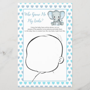 Flyer Como Nosso Bebê Pode Parecer Jogo De Bebê Elefan