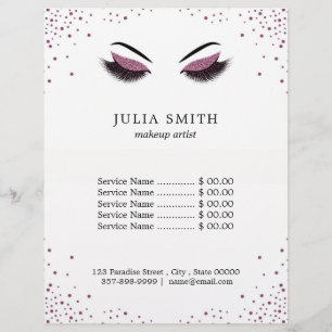 Flyer Composição com efeito do brilho