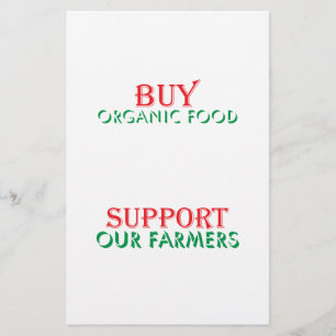 Flyer Comprar comida orgânica