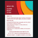 Flyer Conceito moderno, propaganda do designer gráfico<br><div class="desc">Conceito Moderno,  Folhetos De Publicidade Do Designer Gráfico Pela Loja De Cartão de visita.</div>