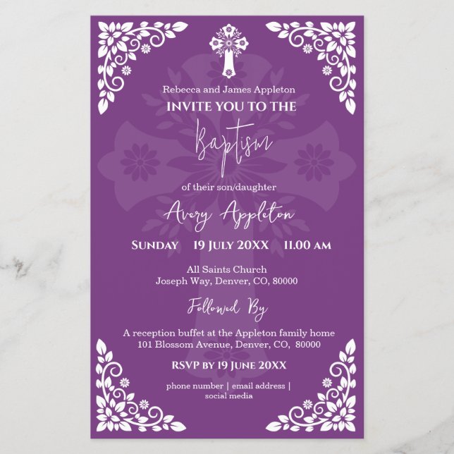 Flyer Concurso Orçamental Cruzamento Floral Batismo Doce (Frente)