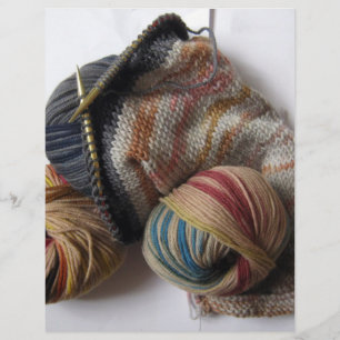 Flyer Confecção de malhas com fio de lãs