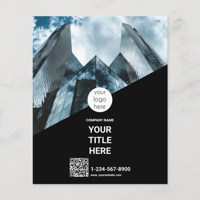 Flyer Conferência corporativa personalizada (Frente)