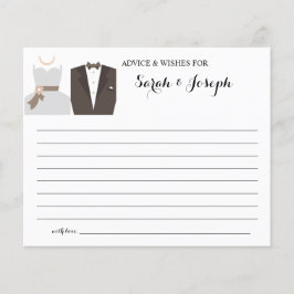 Flyer Conselhos e Desejos para a placa de Chá de panela 