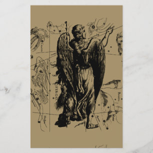 Flyer Constelação de Virgem Hevelius 1690 Ago 23 De Se