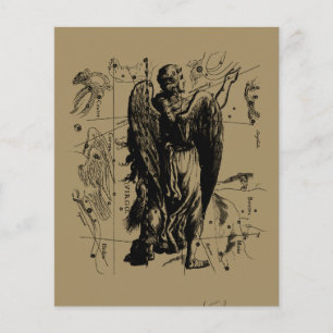 Flyer Constelação de Virgem Hevelius 1690 Ago 23  Set 22