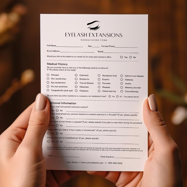 Flyer Consulta De Dispensa De Registro Do Cliente Eyelas (Criador carregado)