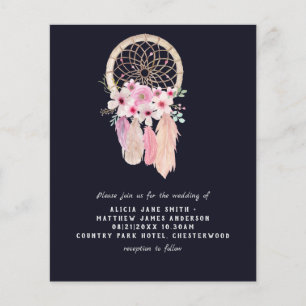 Flyer Convite de casamento DE Marinho DE BOGOTIPO DE FOL