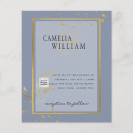 FLYER CONVITE DE CASAMENTO FOTO ORÇAMENTAL CÓDIGO QR RSV