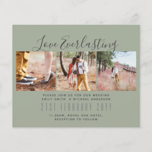 Flyer Convite de Everduradouro para evento de casamento