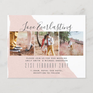 Flyer Convite de Everduradouro para evento de casamento