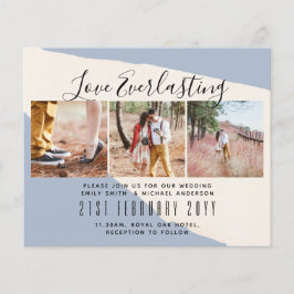 Flyer Convite de Everduradouro para evento de casamento 