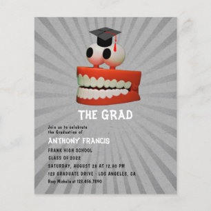 Flyer Convite de Foto para Festa de Formatura de Dentist