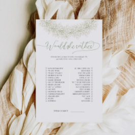 Flyer Convite de Jogo de Coroa Elegante para Casamento