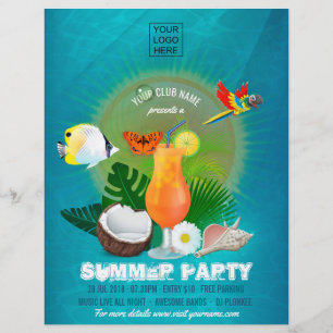 Flyer Convite para adicionar fotos do clube/Corporate Su