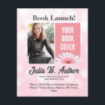 Flyer Convite para Lançamento de Livro de Autor Rosa<br><div class="desc">Seu livro é um trabalho de amor, e merece uma grande celebração. Faça do lançamento do seu livro ou evento de assinatura do livro um assunto inesquecível com o nosso Autor Rosa Encantador Convidar. Este folheto maravilhosamente projetado é sua canvas de definir o palco para uma ocasião notável, refletindo seu...</div>