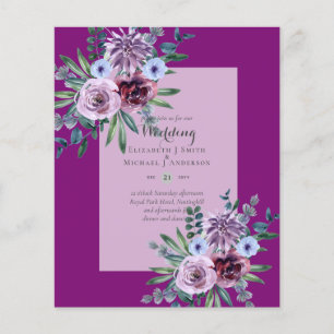 Flyer Convites de Casamento com o Orçamento Mais Baixo F
