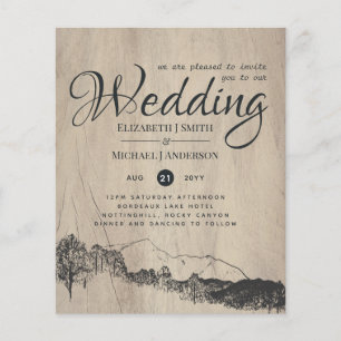 Flyer Convites de Casamento com Orçamento Mais Baixo FLY
