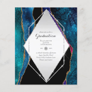 Flyer Convites de formatura orçamento Ágata Brilho Glam