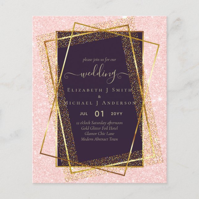 Flyer CONVITES ORÇAMENTAIS À BASE DE LÂMINAS Douradas (Frente)