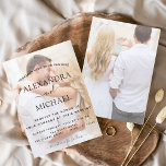 Flyer Convites para Casamento de Fotografias Transparent<br><div class="desc">Transparência orçamentária cobrindo fotos personalizadas e personalizadas na frente e atrás de Convidações de Casamento elegantes e modernos - inclui uma bela e elegante tipografia de roteiro para a celebração especial do dia do Casamento.</div>
