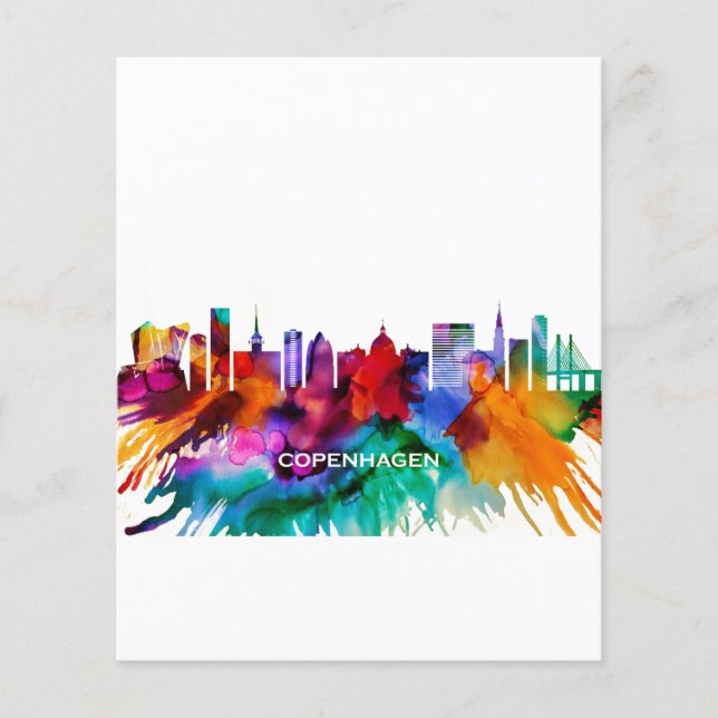 Flyer Copenhagen Skyline (Frente)