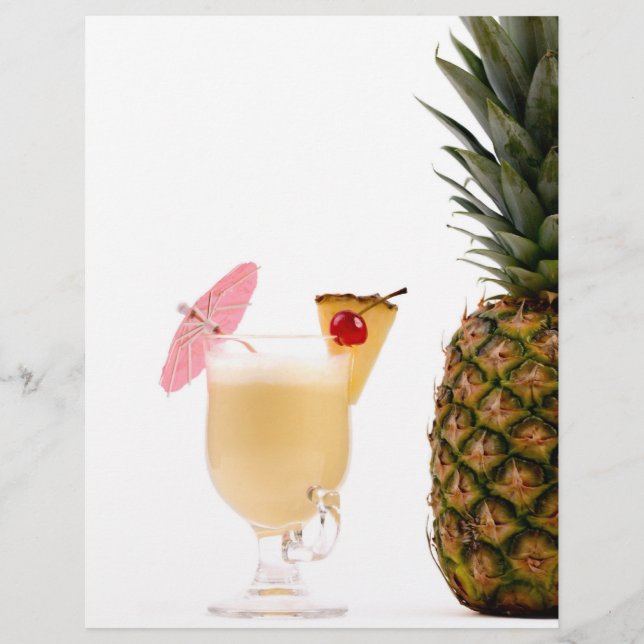 Flyer coquetel de fruta (Frente)