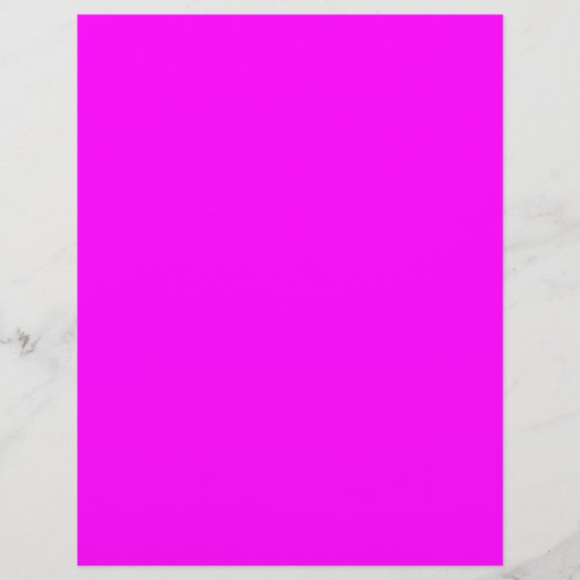 Flyer cor magenta (Frente)