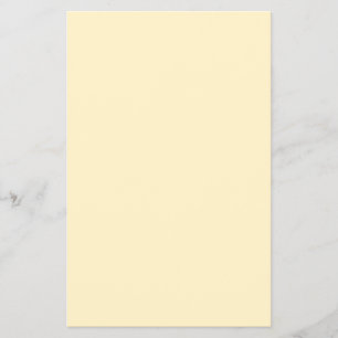 Flyer Cor Sólida Amarela do Botão Pálido