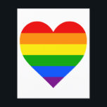 FLYER "CORAÇÃO DE CHUMBO"<br><div class="desc">"RAINBOW HEART" FLYER</div>