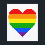 FLYER "CORAÇÃO DE CHUMBO"<br><div class="desc">"RAINBOW HEART" FLYER</div>