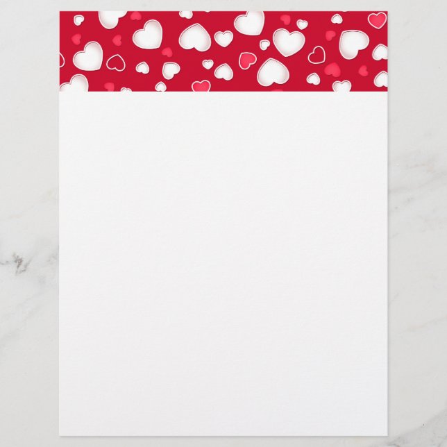 Flyer Corações bonitos (Frente)