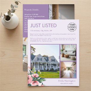 Flyer Coradora Listagem Mauve Agente Imobiliário