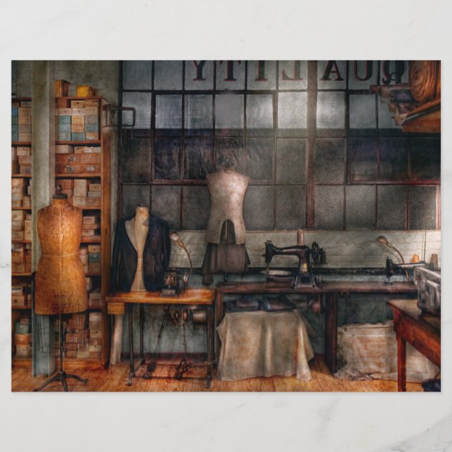 Flyer Costura - Indústria - Linhagens de Qualidade (Frente)